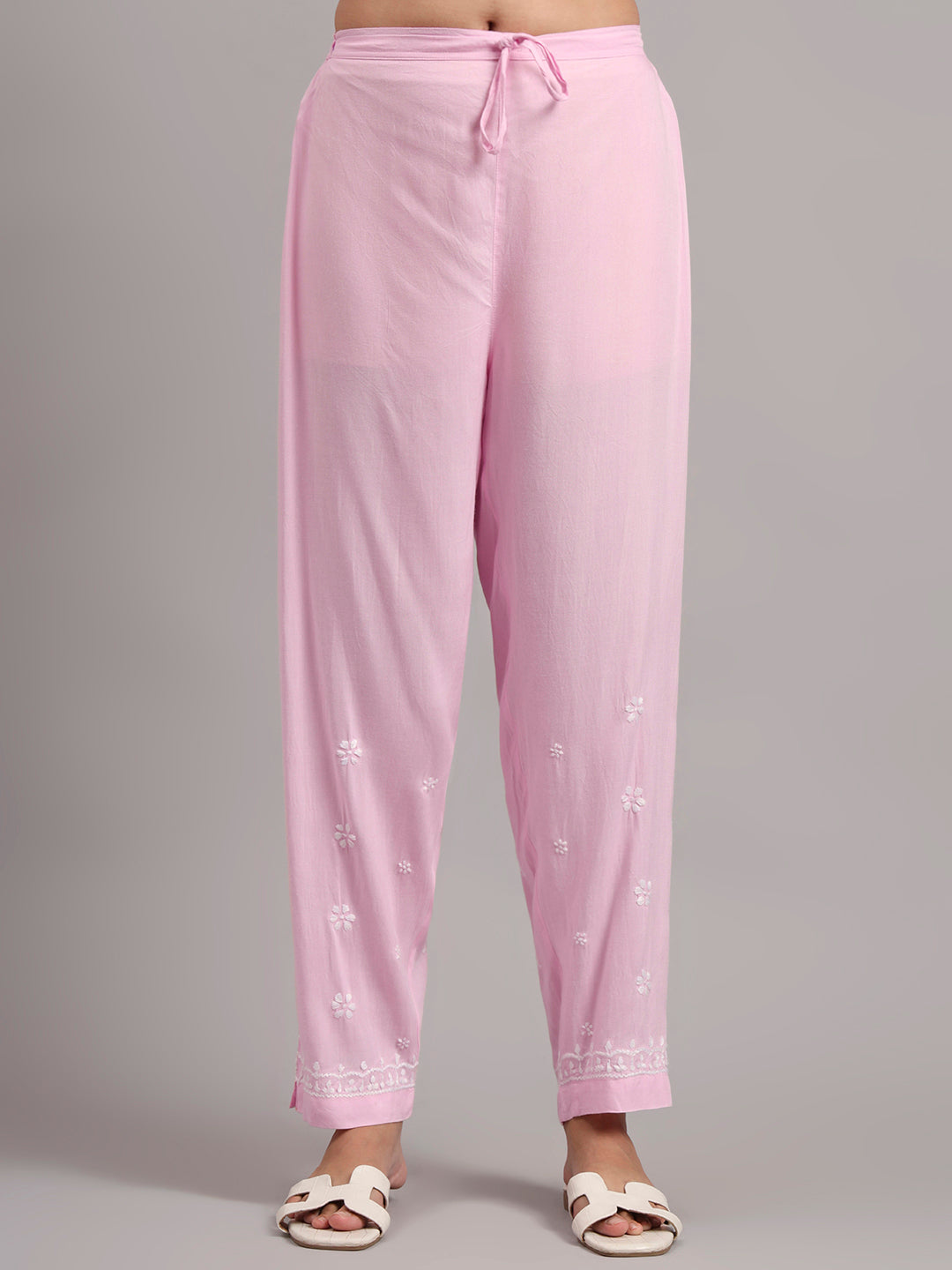 Women Hand Embroidered Chikankari Rayon kurta set PC4076KS