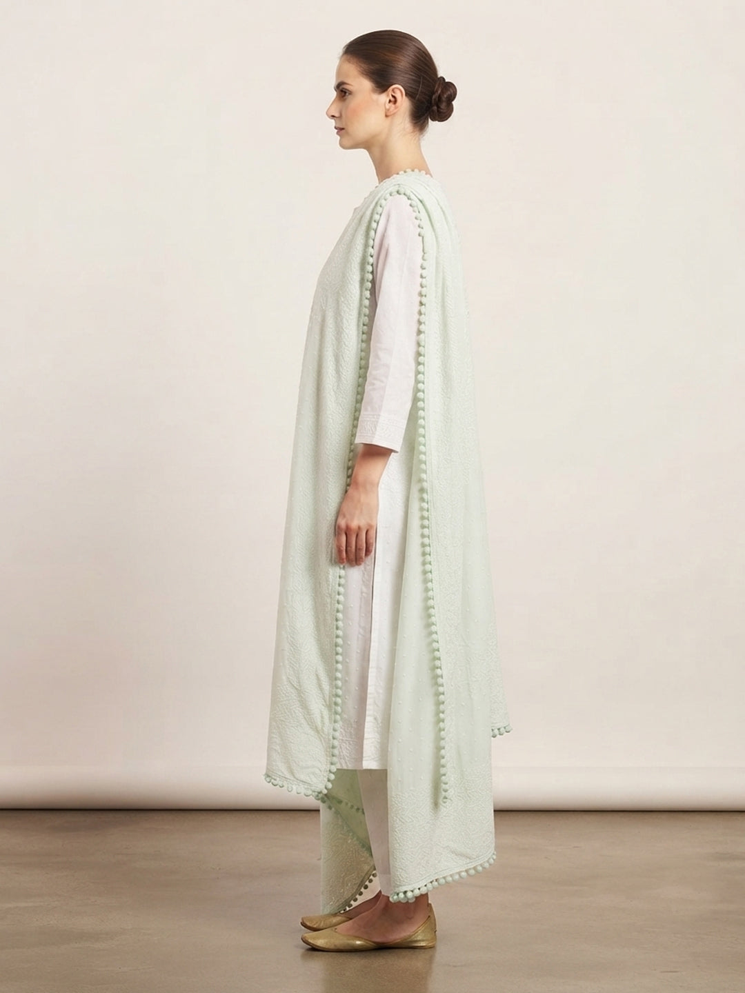 Women Embroidered Georgette Dupatta -PC3721