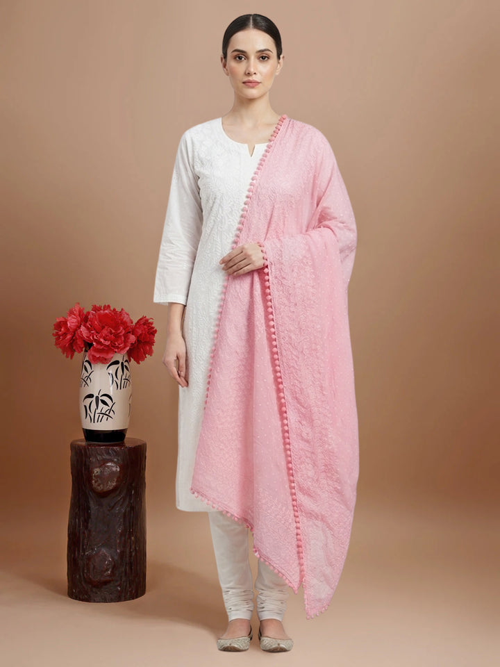 Women Embroidered Georgette Dupatta -PC3721