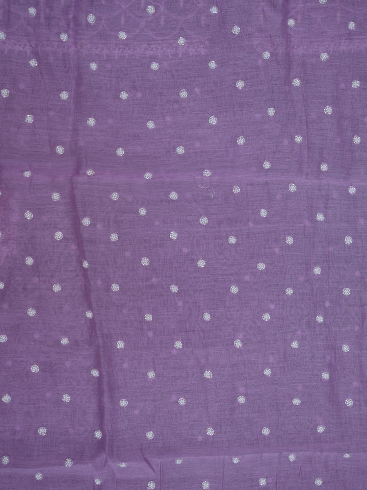 Women Hand Embroidered Chanderi Chikankari Dress Material PCSCA85205FS-MAUVE