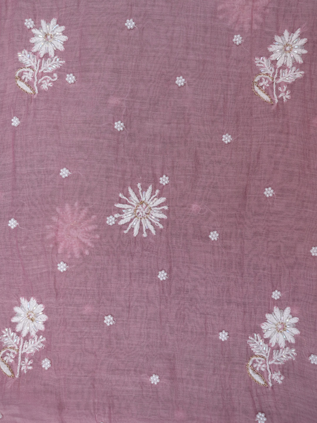 Women Hand Embroidered Chanderi Chikankari Dress Material PCSCA85201FS-BABYPINK