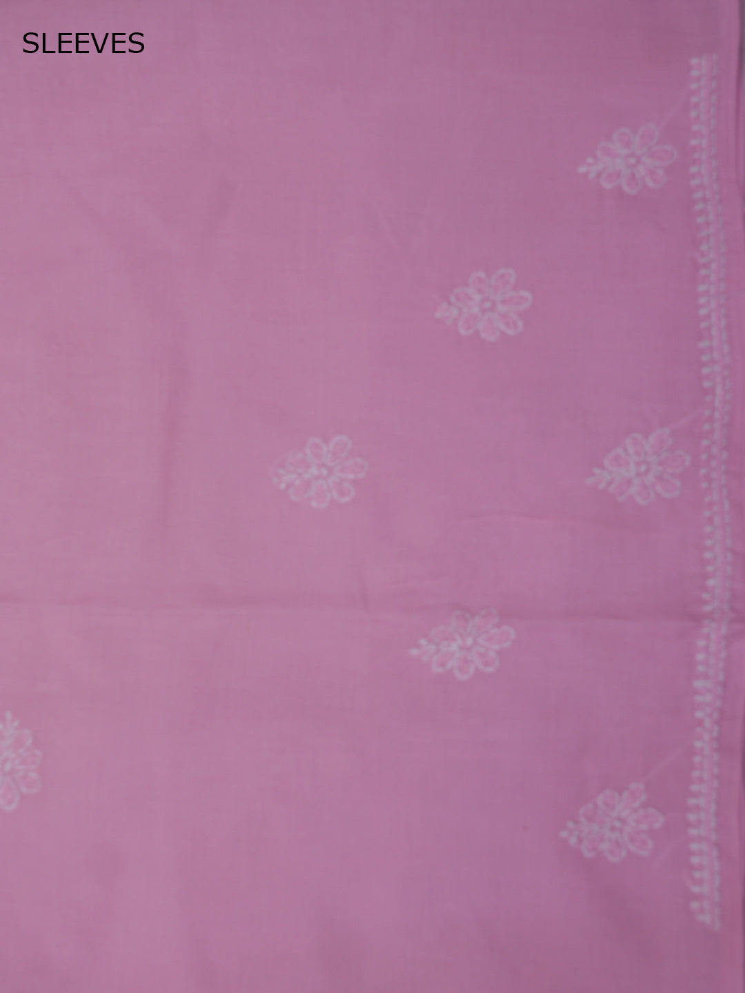 Women Hand Embroidered Cotton Chikankari Dress Material PCSCU00104FS Pink