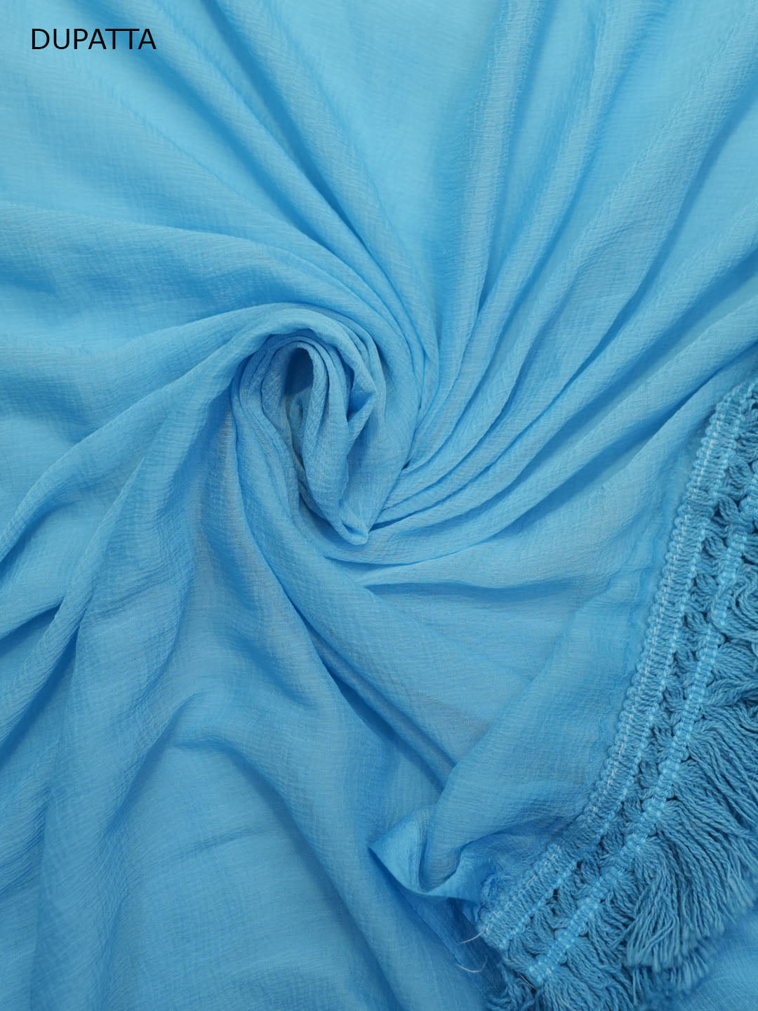 Women Hand Embroidered Chikankari Cotton Dressmaterial PC4120-POWDERBLUE