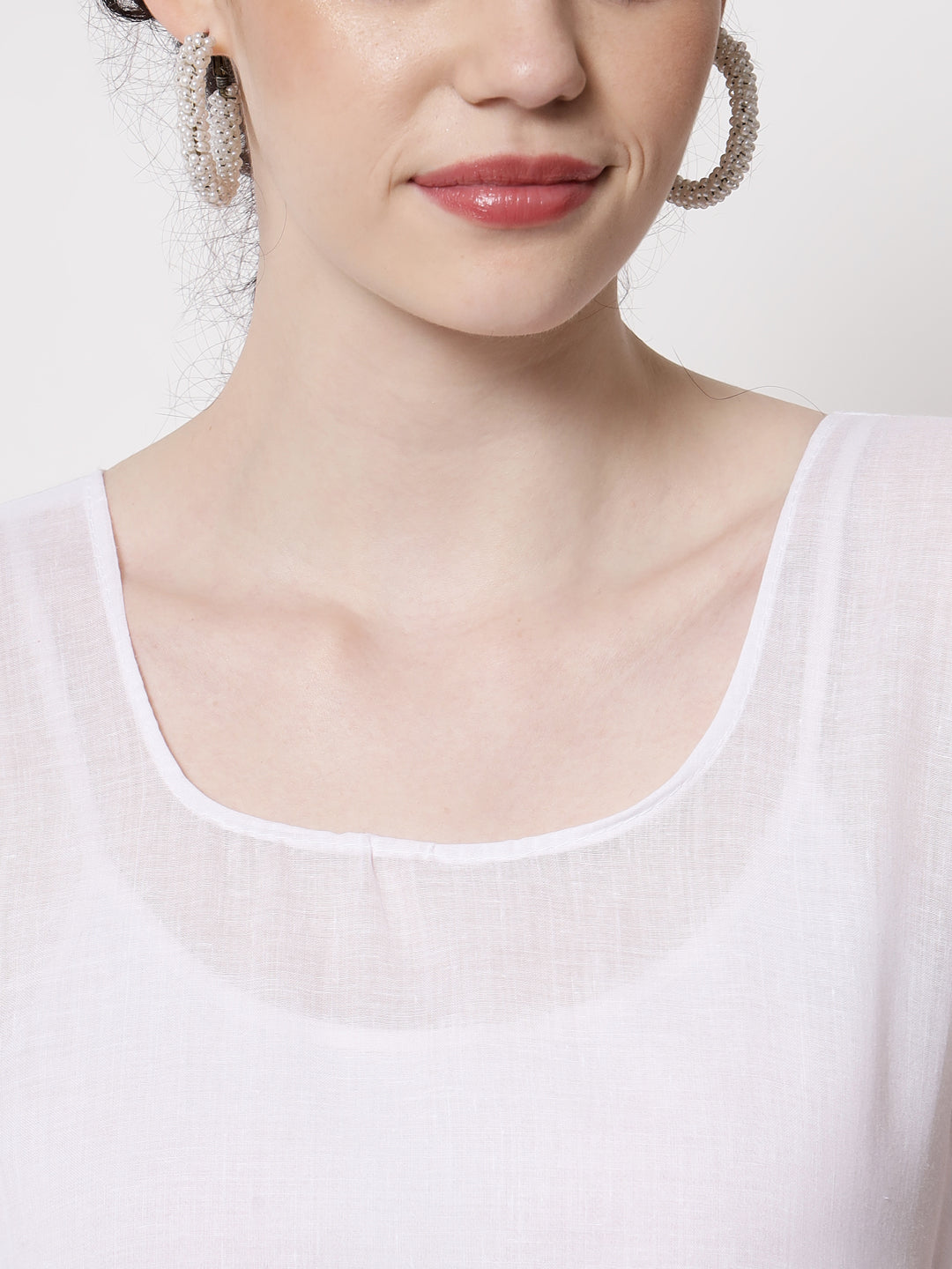Women Pack Of 2 Solid Cotton Camisoles PC3603B-white3