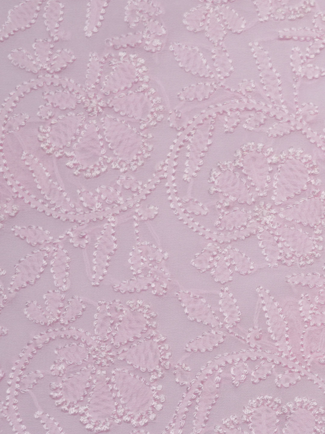 Women Hand Embroidered Chikankari Viscose Georgette PC4122-PINK