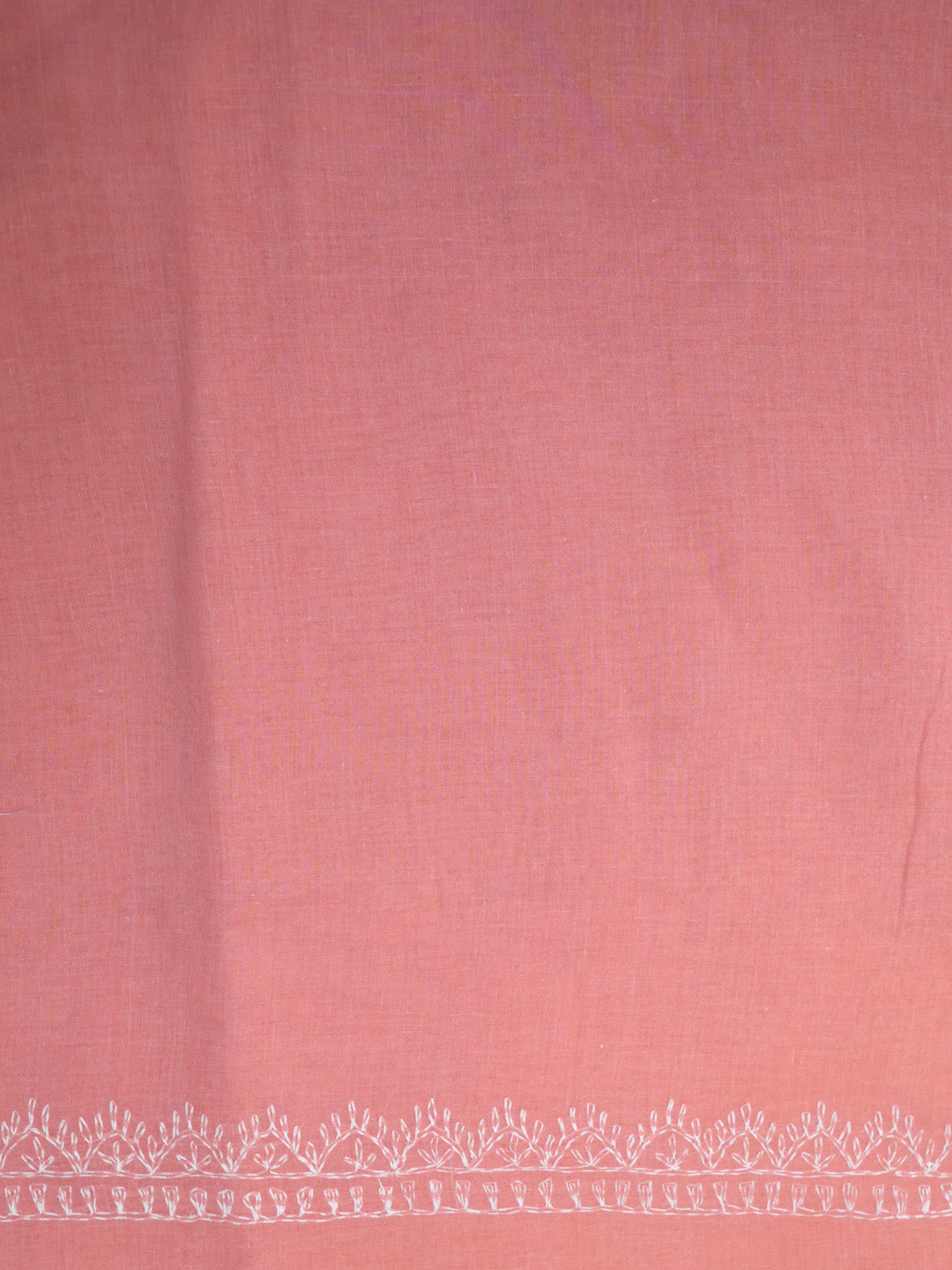 women hand embroidered chikankari cotton dressmaterial PC4120-PEACH13