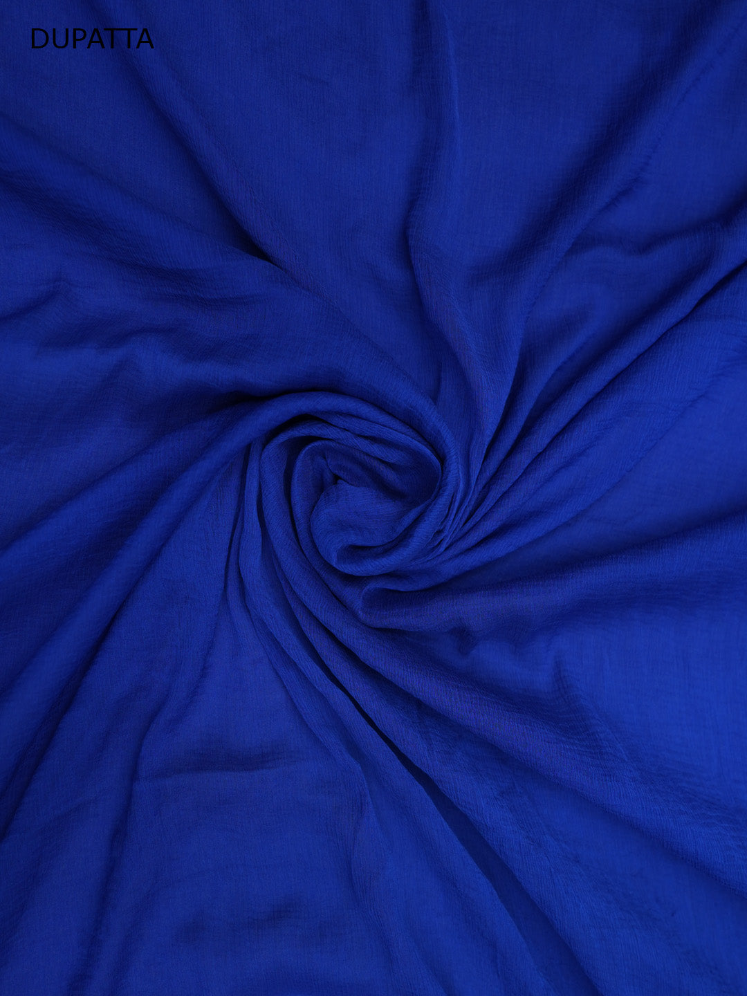 Women Hand Embroidered Chikankari Cotton Dressmaterial PCSCU00406FS-ROYALBLUE