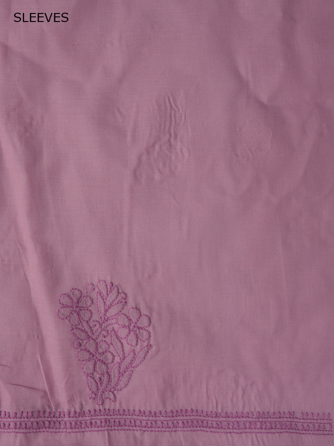 Women Hand Embroidered Cotton Chikankari Dress MaterialPCSCU00406FS-ONIONPINK