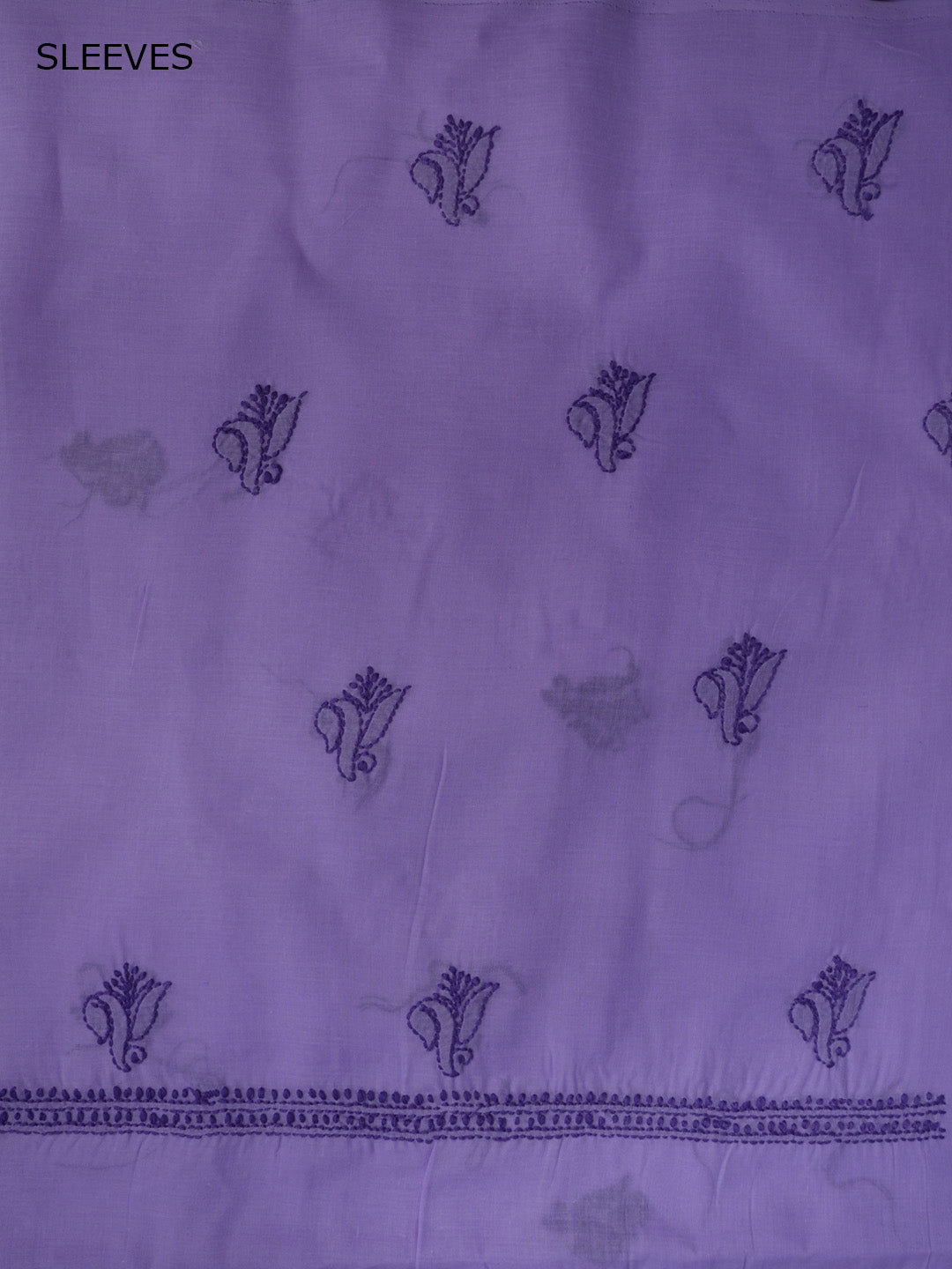 Women Hand Embroidered Chikankari Cotton Dressmaterial PCSCU00103FS-Mauve