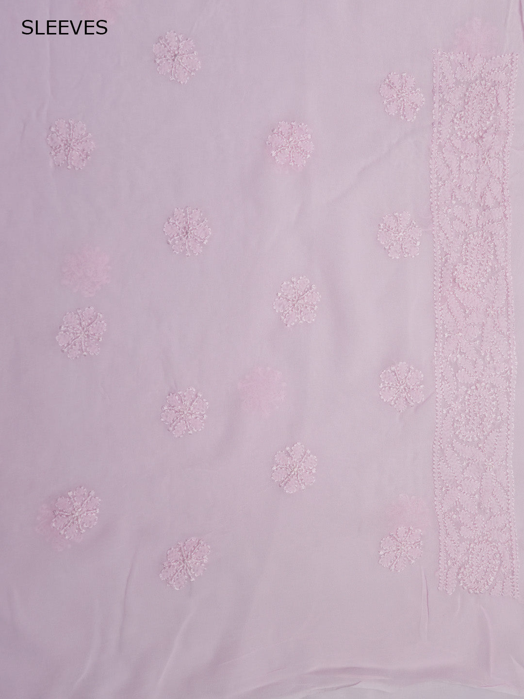 Women Hand Embroidered Chikankari Viscose Georgette PC4122-PINK